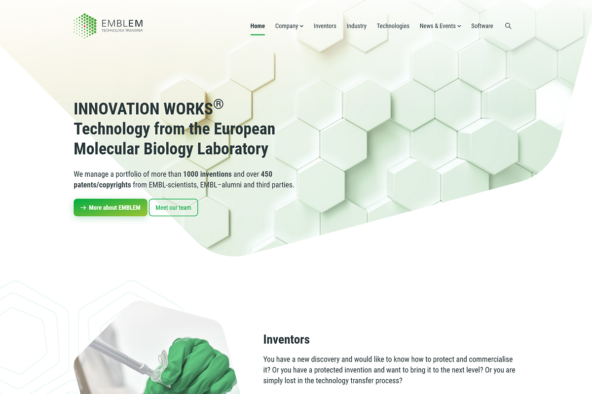 Stockhorn Webprojekt: EMBL-EM